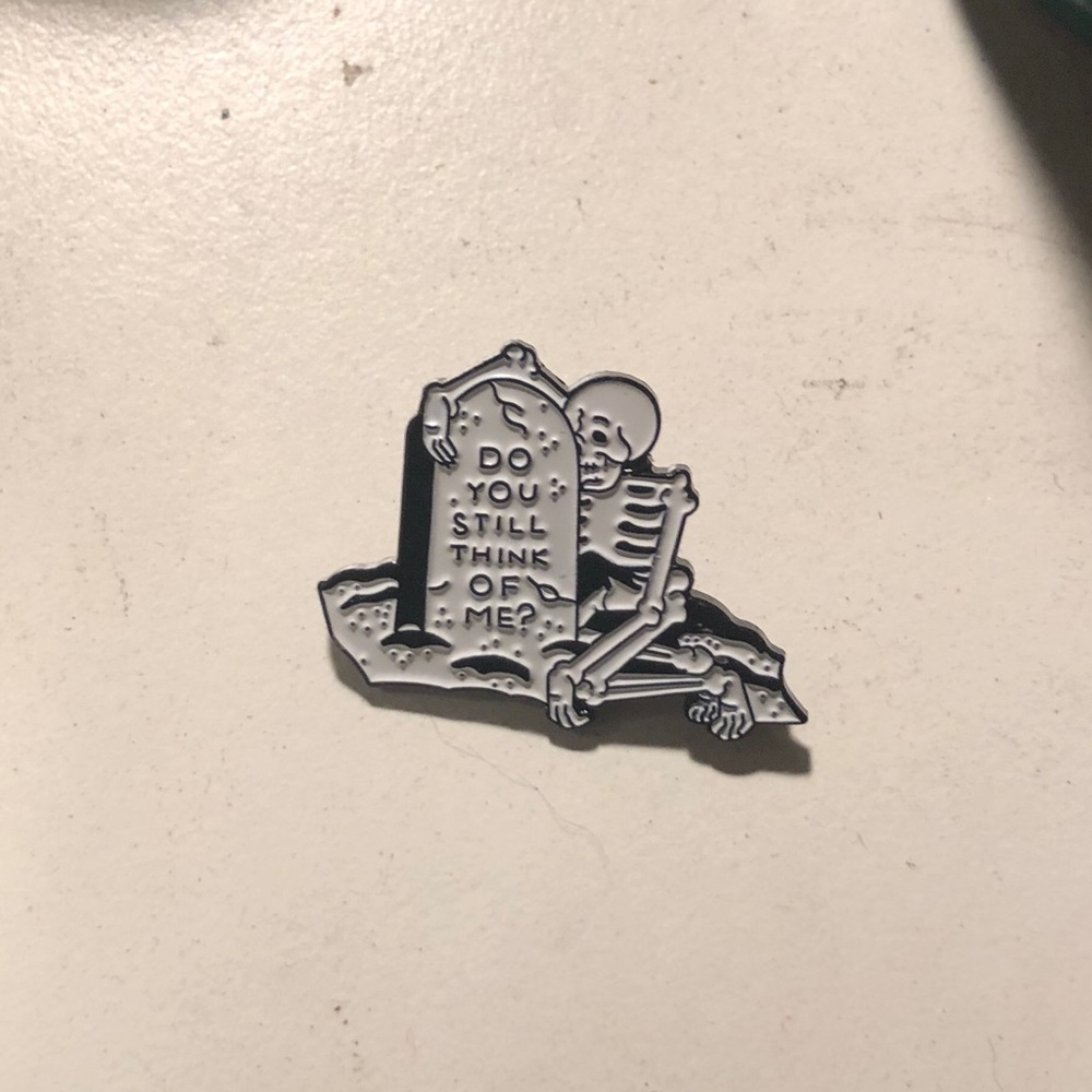 ‘Do You Still Think Of Me?” Enamel Pin